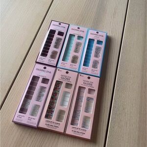 Big lot Dashing Diva Gloss Nail Strips Sets, press on nails